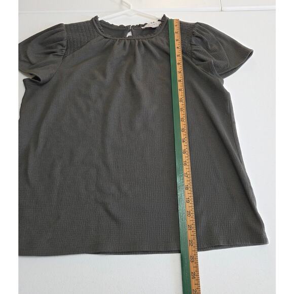 LOFT Woman's Short Sleeve Blouse Size Small - Picture 4 of 6